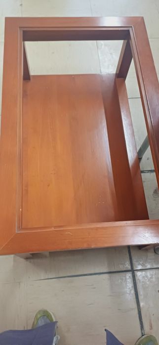 Mesa rectagular de cerejeira