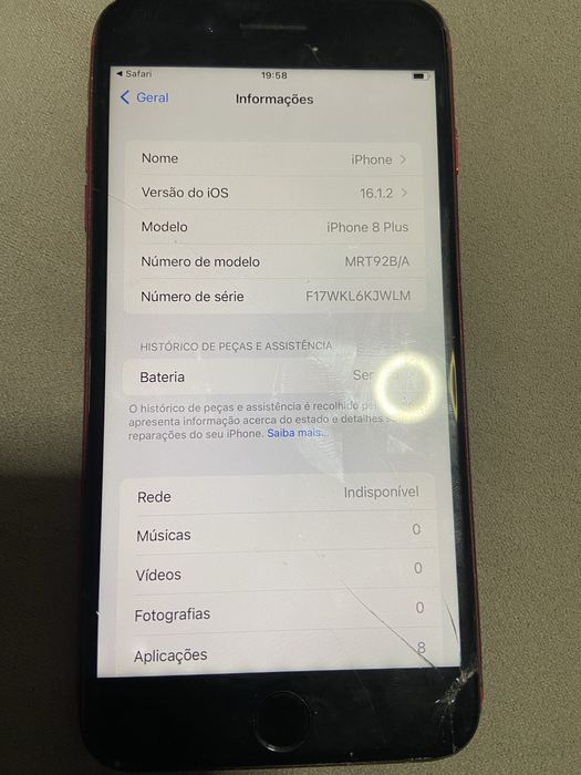Vendo iphone 8 plus