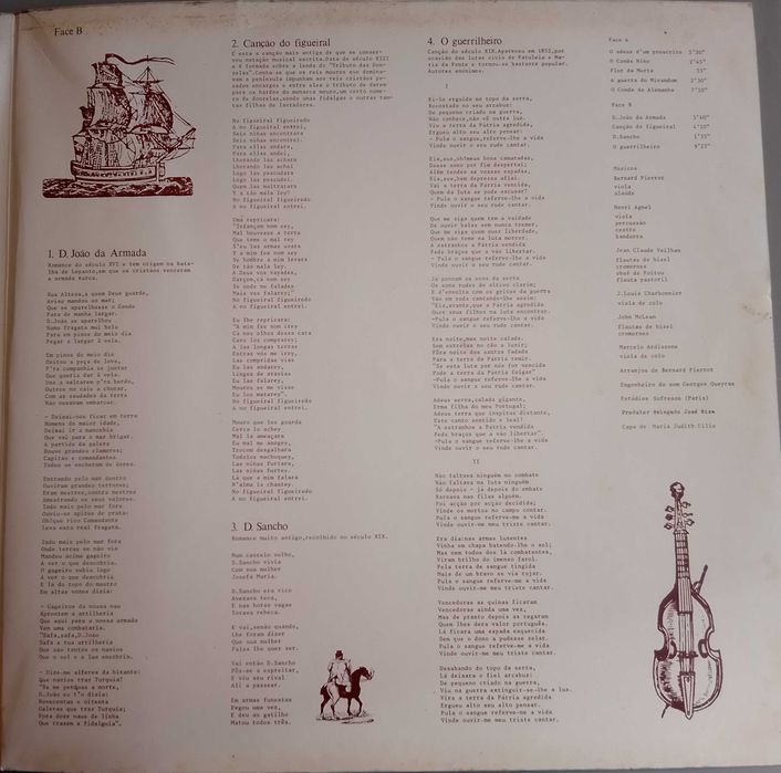 Luís Cília	- - - - -	O Guerrilheiro	- - - - -	LP