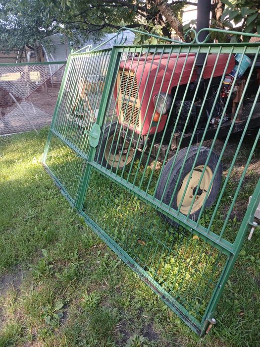 Brama 3m furtka i słupki