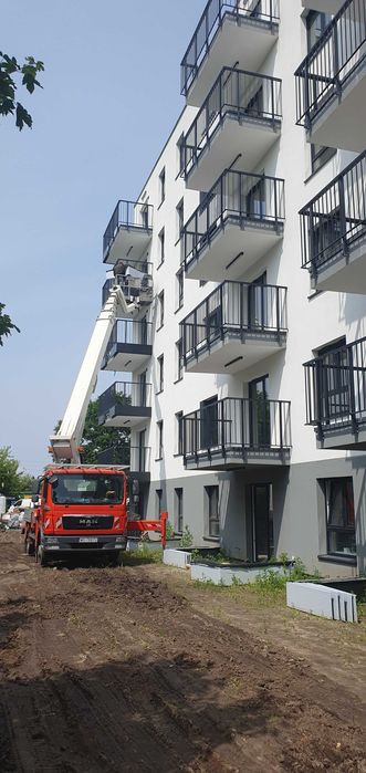 Podnośnik Koszowy I Wynajem I Warszawa-Zwyżka 27 m