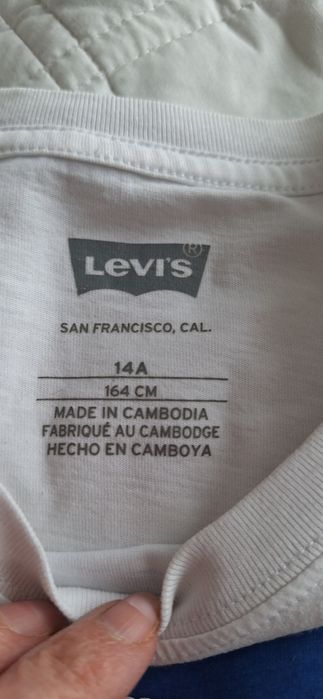 T-shirt Levis dla chłopca rozm..164