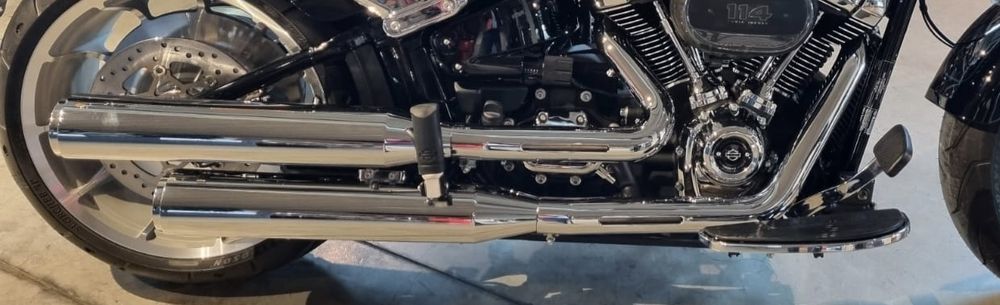 Układ wydechowy Softail fat boy 114