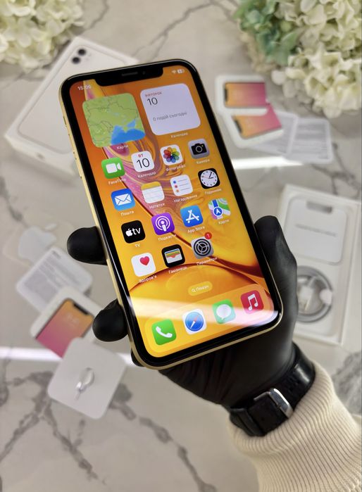Як Новий!! iPhone XR Yellow 100%АКБ Neverlock (Магазин Гарантія)