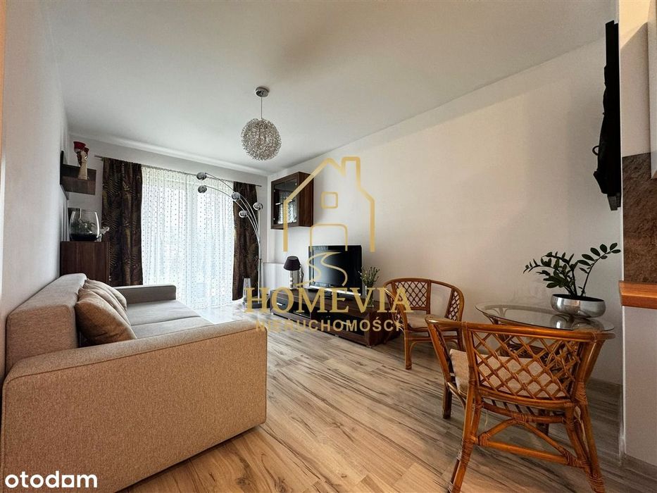 Nowoczesny apartament 44m2 | 2-pokoje z ogródkiem