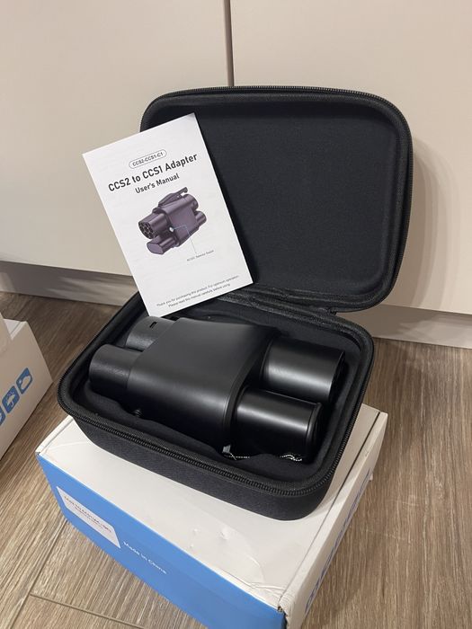 Перехідник адаптер 2в1 ccs2 - ccs1  type2 - type1 400A Америка - Європ