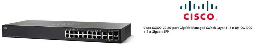 CISCO SG300-28 Portas Gigabit com gestão