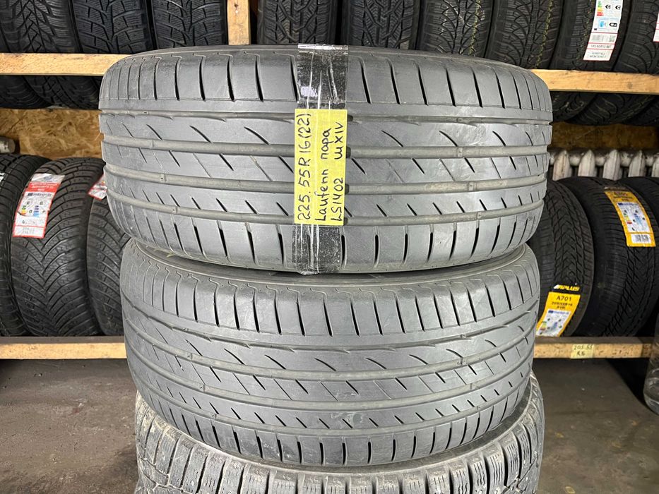 LS1402 Літні шини 225/55r16 Laufen S Fit EQ+ пара резина р16