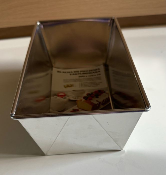 Blaszka Foremka Keksówka do Wypiekania Chleba, Ciasta