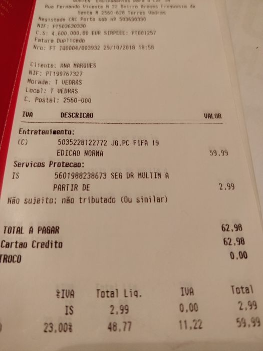 FIFA 2019 PC com garantia