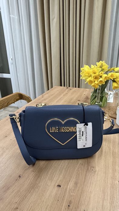 Сумка Love Moschino блакитна