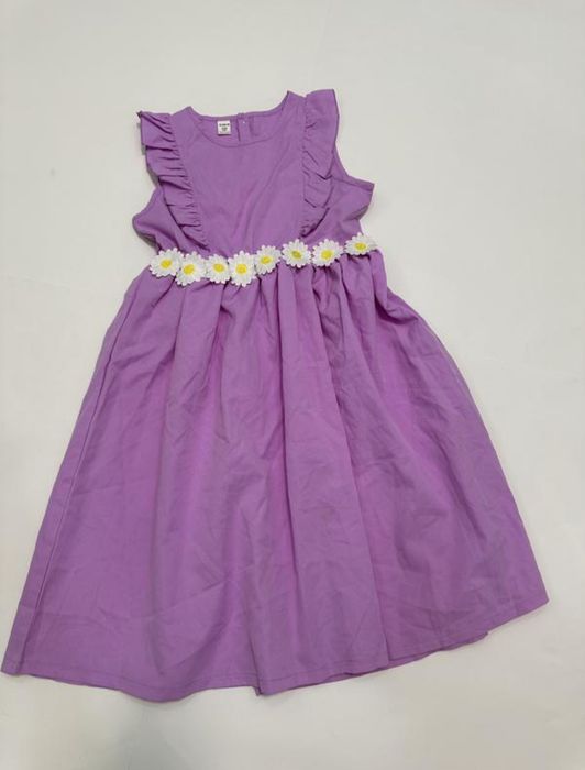 Лавандова сукня Next 134-140, хлопковое платье 134