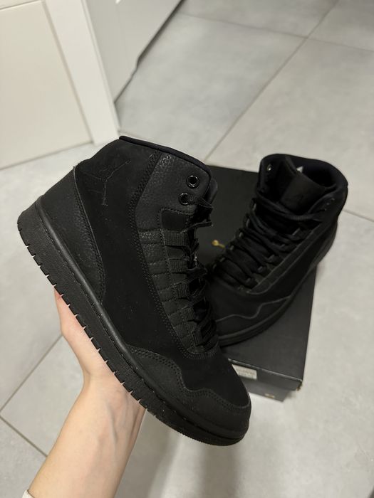 Czarne Sneakersy Nike Air Jordan Excutive Triple Black