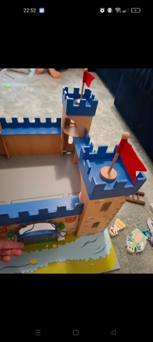 Castelo Brincar com figuras