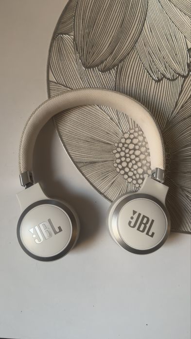 Бездротові навушники JBL Live 460NC, білі, ANC