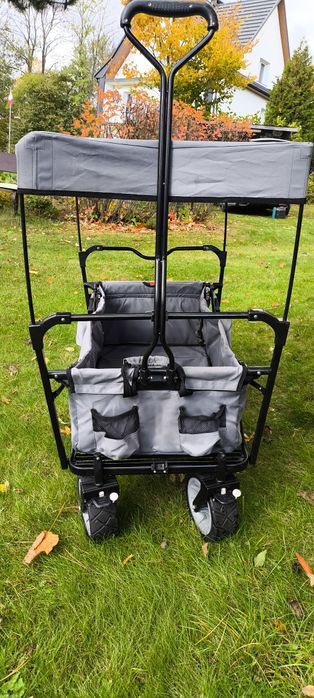 Wózek transportowo-plażowy marki FUXTEC. Oryginał