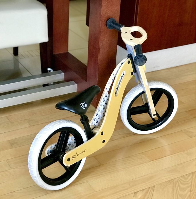 Rowerek biegowy drewniany Kinderkraft