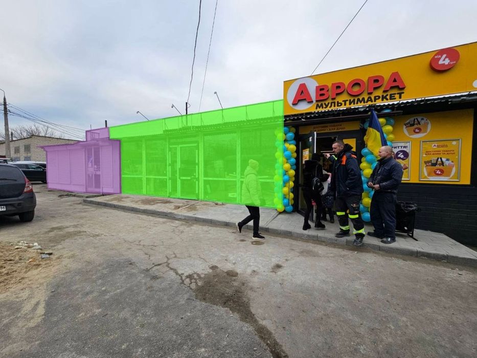 Аренда фасадного нового  помещения на Северном 67м 65000грн