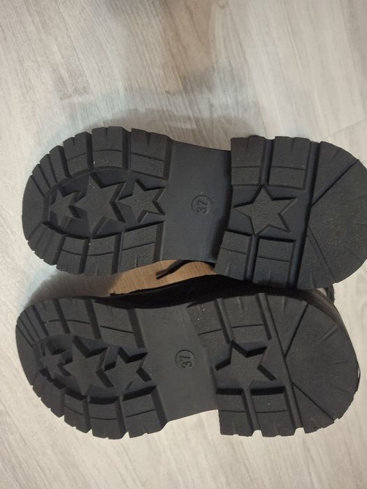 Kozaki / trapery 37, użyte 2x