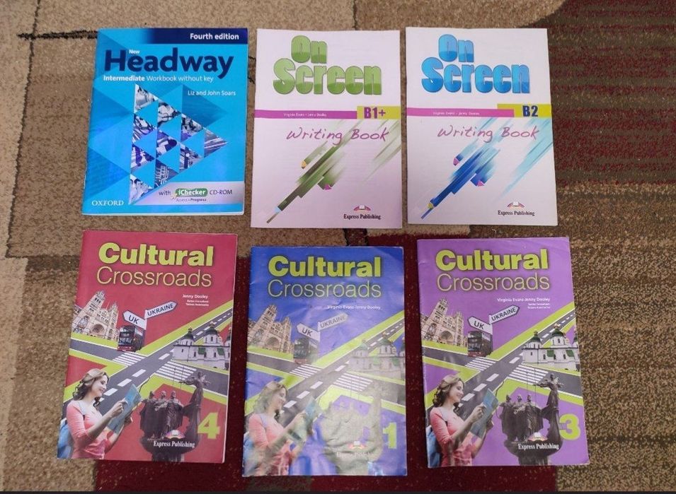 Англійські книги для різного рівня знань (з диском)