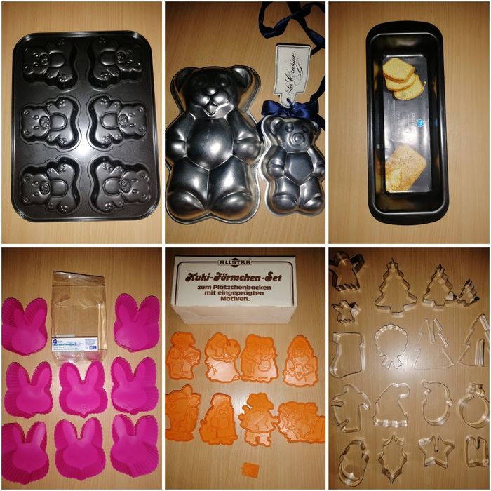 Форма для выпечки. Вырубки для пряников. Формочки для печенья, кексов,