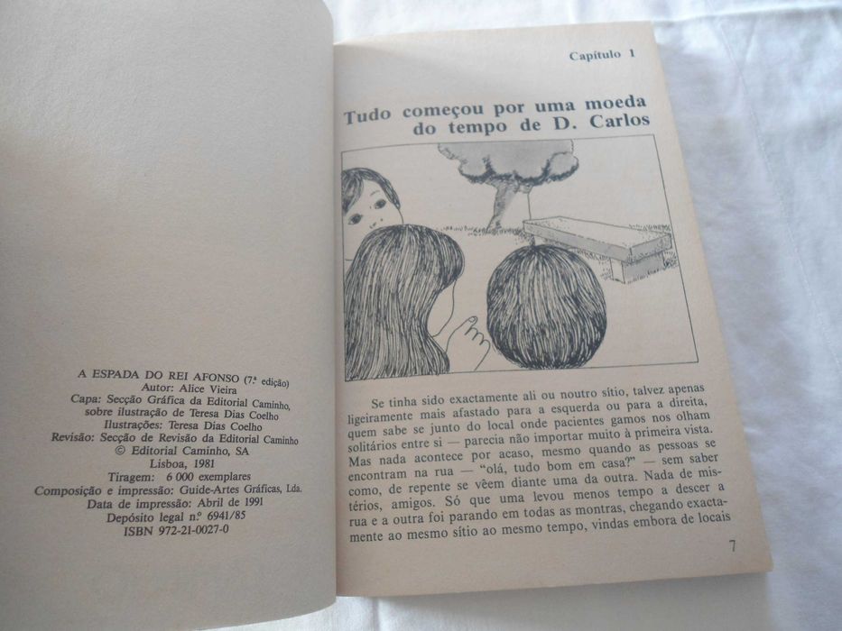 A Espada do Rei Afonso por Alice Vieira