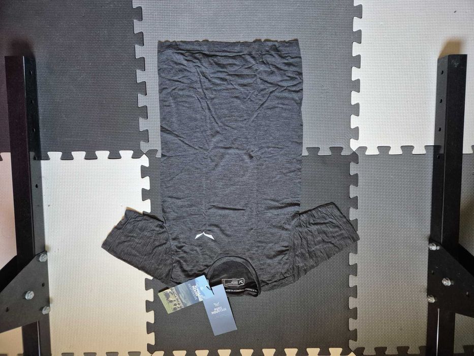 Nowa męska górska turystyczna koszulka termoaktywna merino Salewa 50/L