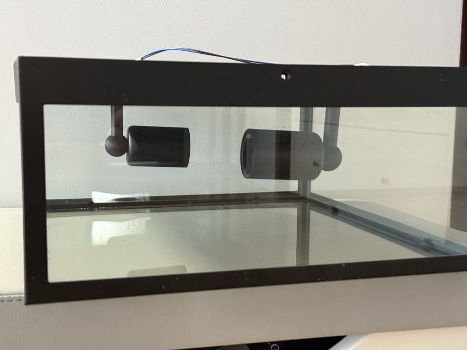 Oprawa sufitowa EGLO czarna żyrandol plafon