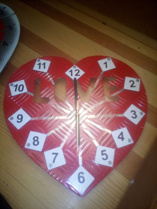Zegar,zegarek, zegar ,love ,kierownica, Walentynki