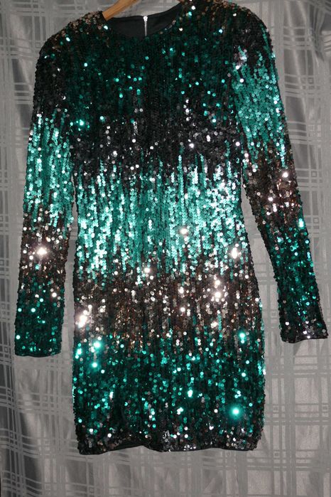 Vestido Shein com Lantejoilas
