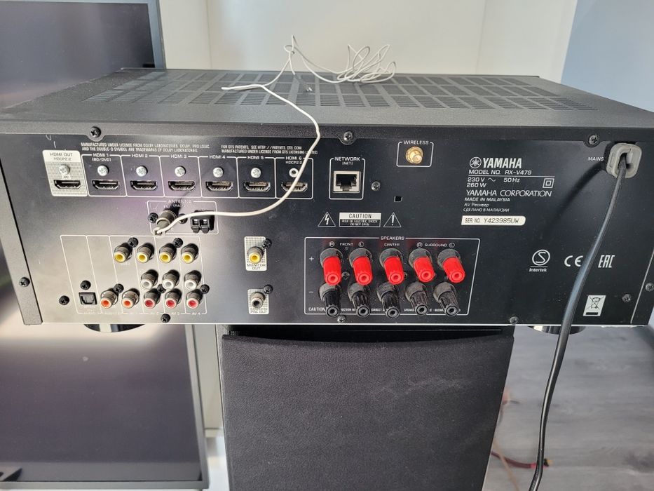 Wzmacniacz Yamaha RX V479 plus Głośniki Mysłakowice • OLX.pl
