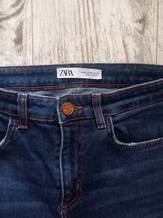 Фірмові стильні джинси zara xs-s розмір