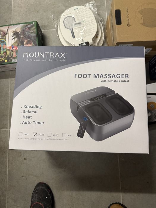 Masażer do stóp z pilotem