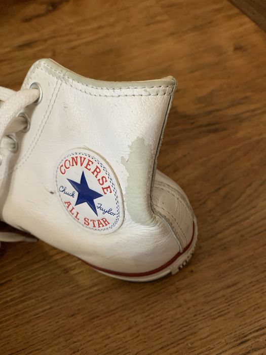 Конверси білі шкіряні 41 розмір |Converse