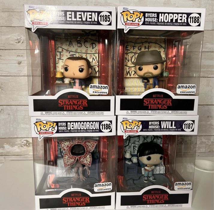 Фігурки Funko Pop Stranger Things Дивні Дива Mike Steve Will Dustin