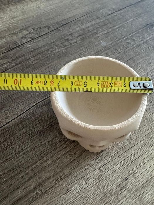 Taças caveira feita em impressão 3D