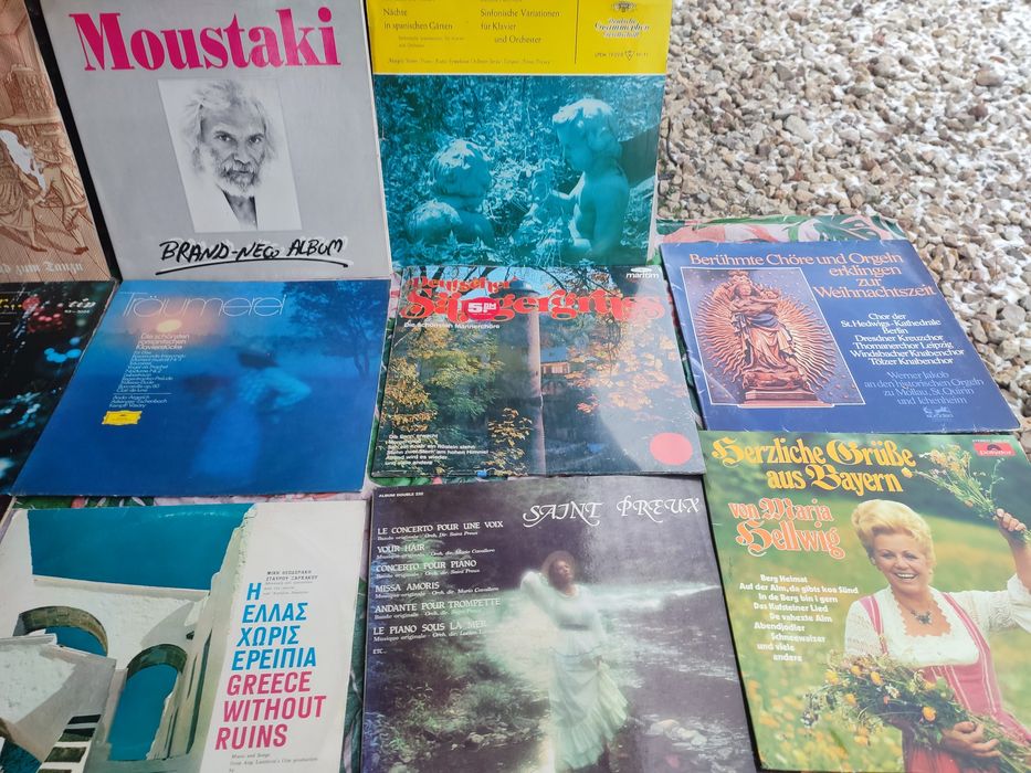 Płyty winylowe z czasów PRL