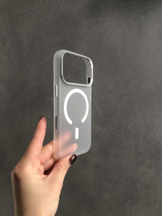 Чохол Matte White Magsafe iPhone 17 Pro Max чехол айфон 17 Про макс iPhone 17 Pro айфон 17 Про