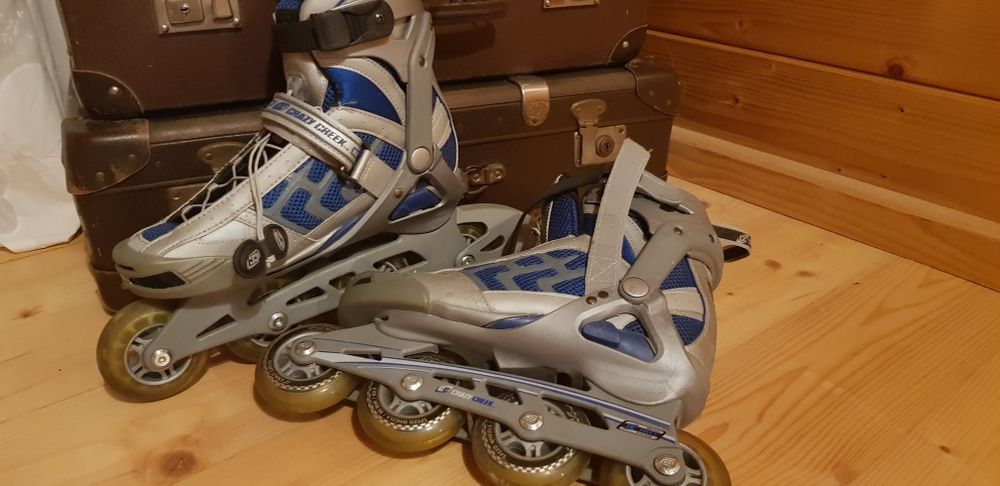 Rolki prawie nowe