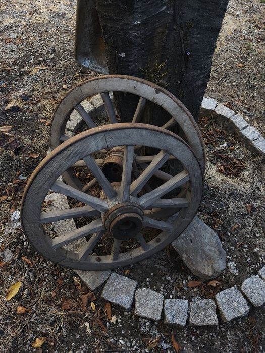 Rodas de carroça manual