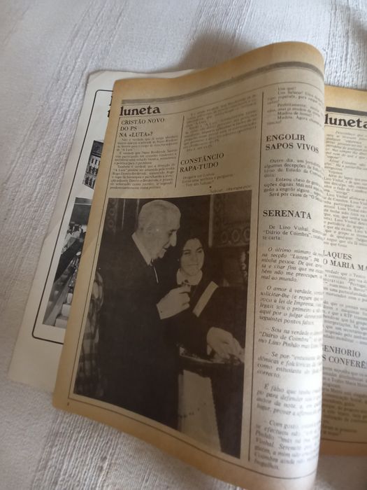 Número da antiga revista Opção