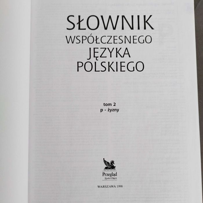 Słownik współczesnego języka polskiego Tom 1 i 2 Reader's Digest