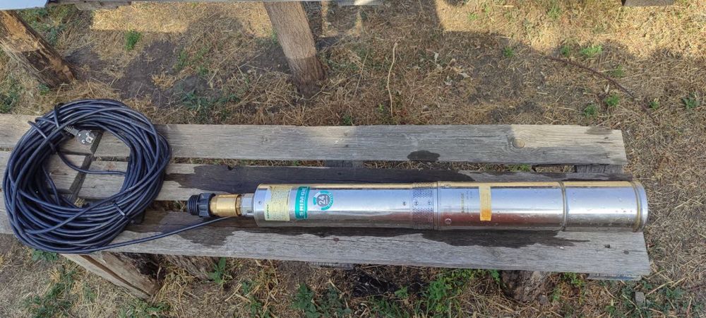 Свердловинний насос SHIMGE 4SPm 2/8-0.37SS с Кабелем 35м