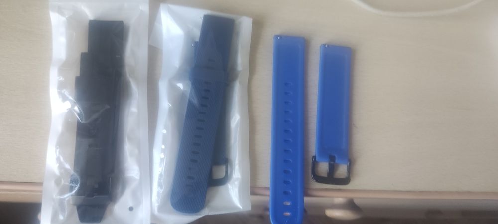 3 paski komplet 20mm do zegarka smartwatcha.