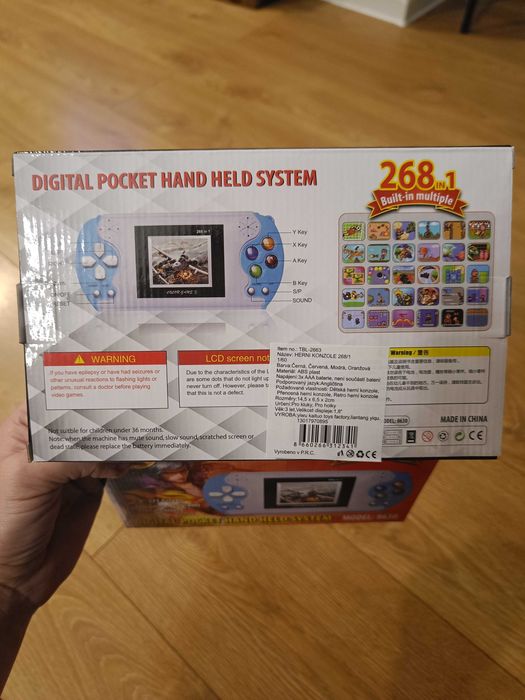 Mini konsola do grania 268 w 1