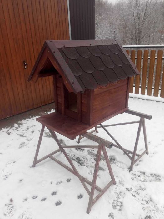 Ocieplana buda dla psa