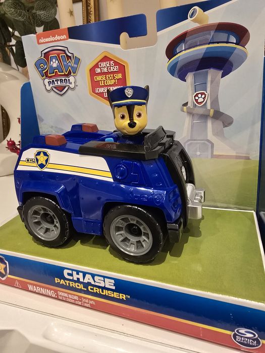 Psi Patrol, radiowóz policyjny + figurka Chase'a
