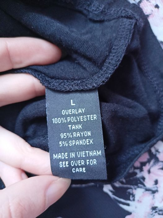 348 damska bluzka z narzutką rozm L