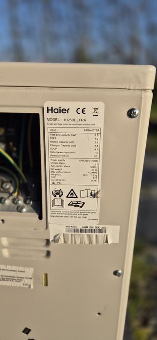 Klimatyzator  Haier Nebula AS07NS1HRA szary