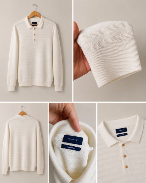 Кофта  Gant (колір молочний)